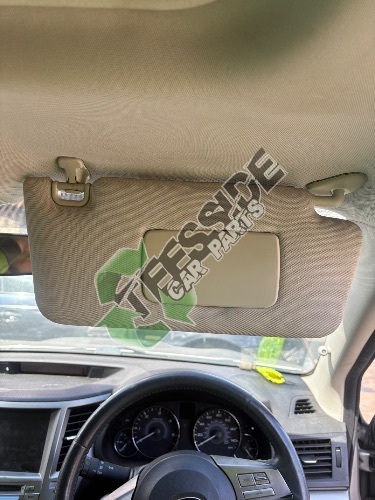 2009-2012 SUBARU OUTBACK D SE NAV-PLUS MK5 DRIVERS SUN VISOR